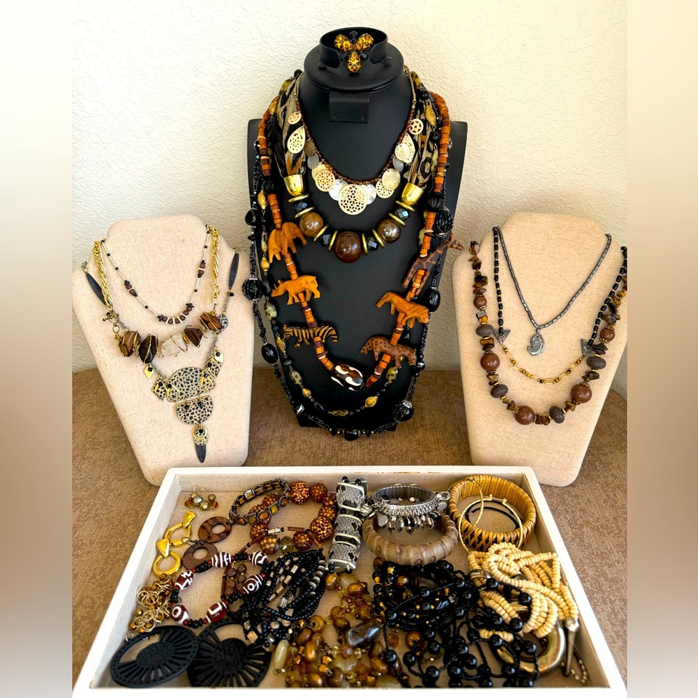 Animal Print Jewelry Lot